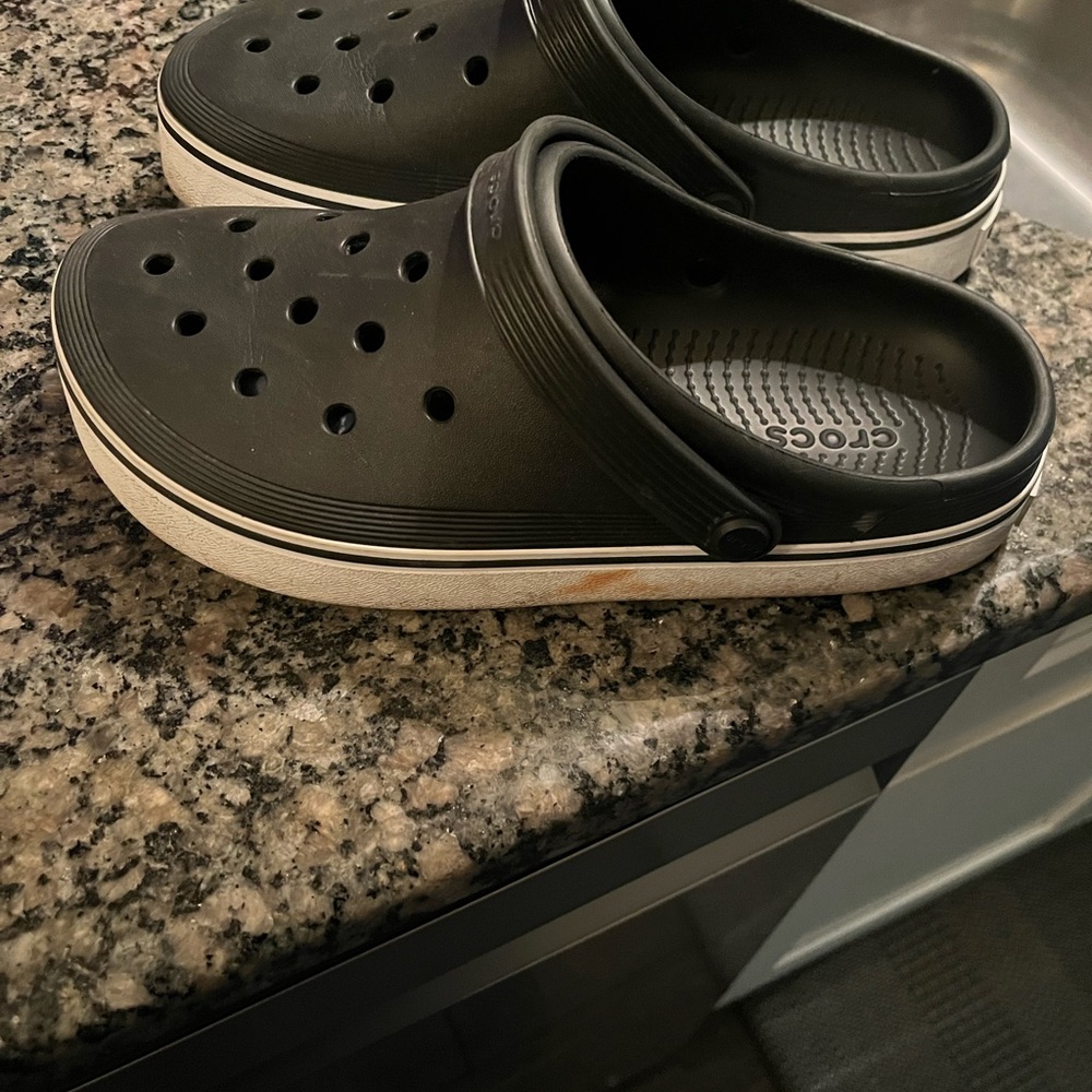Black Crocs Clogs